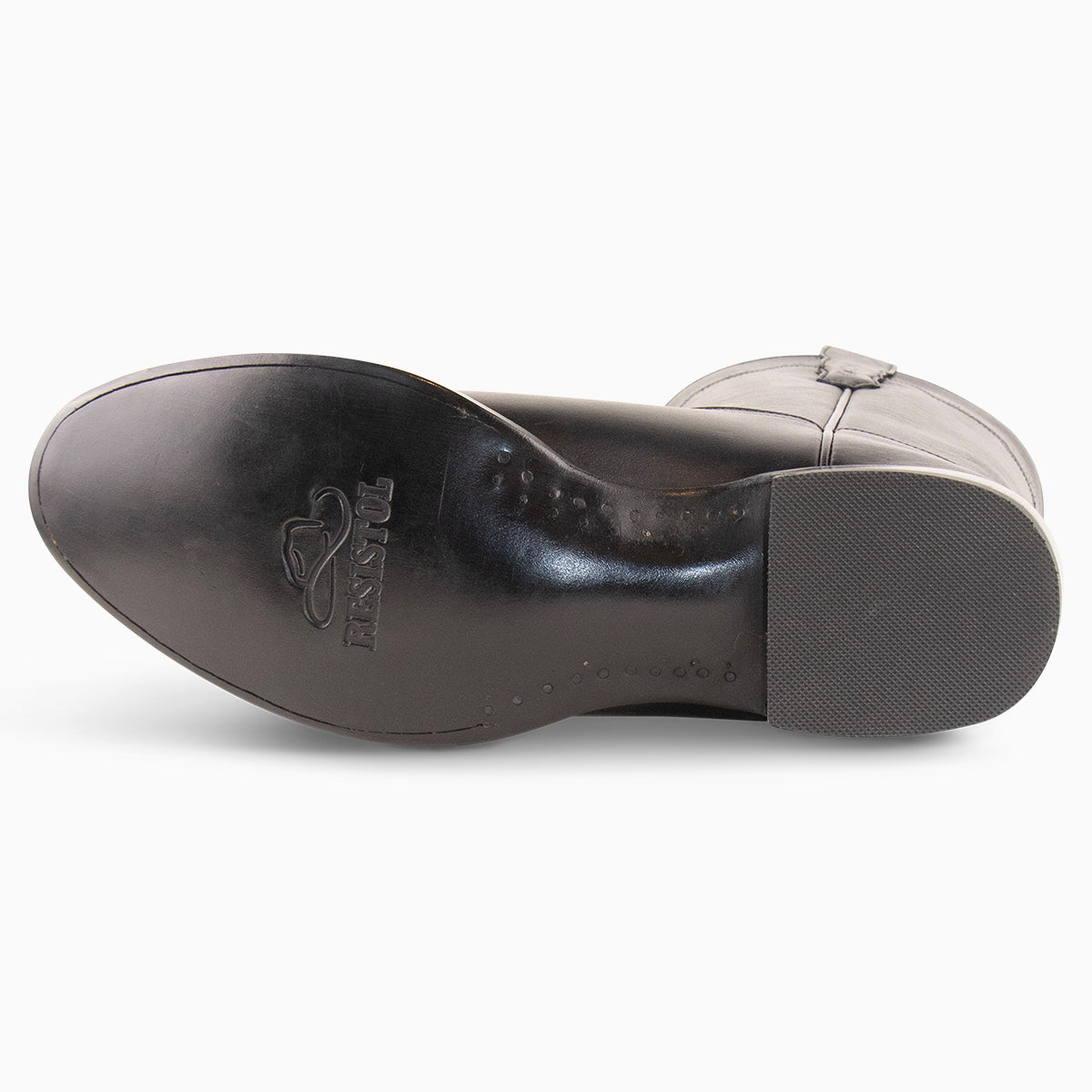 Resistol Black Jersey Cowhide - Round