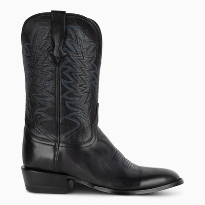 Resistol Black Jersey Cowhide - Round