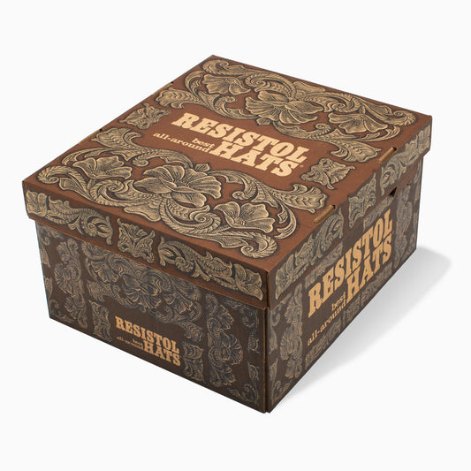 Resistol Resistol Tooled Hat Box